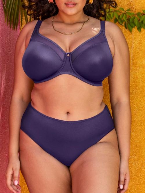 Elomi Smooth navy blue non-padded bra