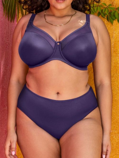 Elomi Smooth navy blue brief