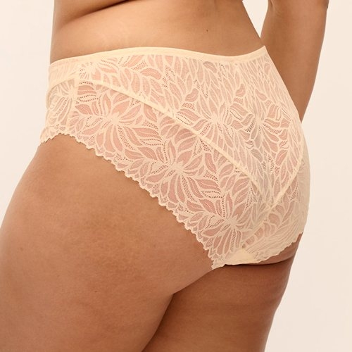 Elomi Carena cream pink brief