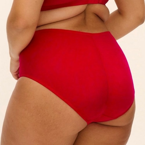 Elomi Brianna haute red high waist brief
