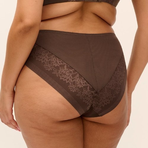 Elomi Nerina french roast high waist brief