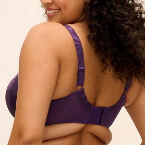 Elomi Cate dark violet non-padded bra