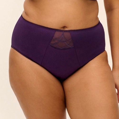 Elomi Cate dark violet high waist brief