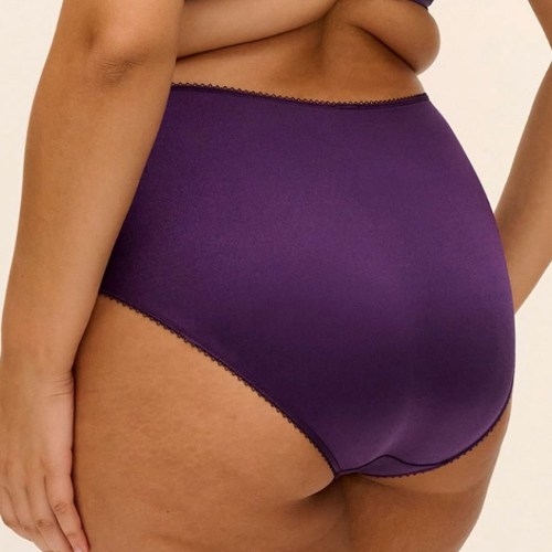 Elomi Cate dark violet high waist brief