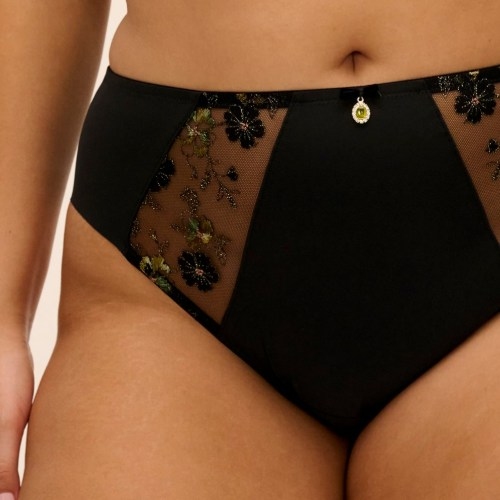 Elomi Lyriana jet high waist brief