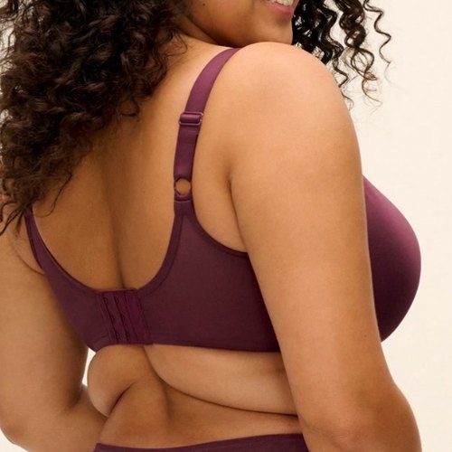 Elomi Smooth purple non-padded bra