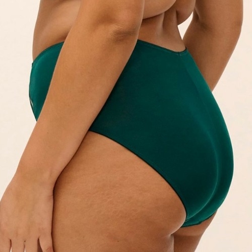 Elomi Sachi green high waist brief