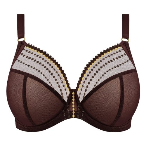 Elomi Matilda black/gold non-padded bra