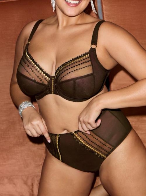 Elomi Matilda black/gold brief