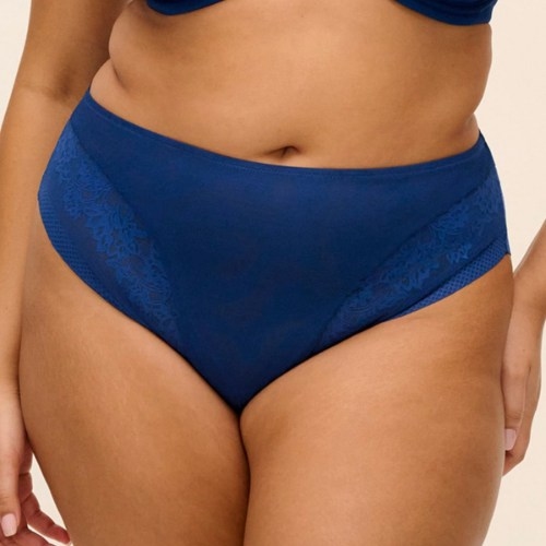 Elomi Nerina navy blue high waist brief