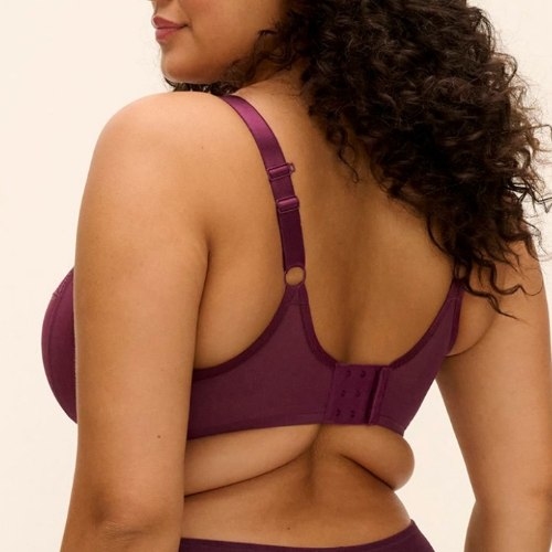 Elomi Reja purple non-padded bra