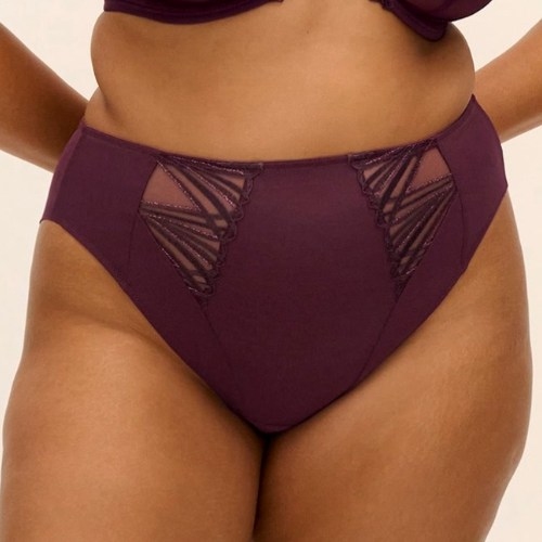 Elomi Reja purple high waist brief