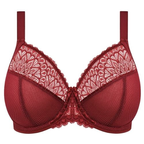 Elomi Tiernie red non-padded bra
