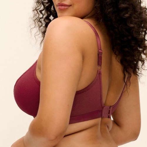 Elomi Tiernie red wireless bra
