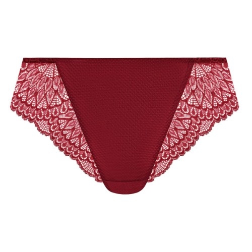 Elomi Tiernie red thong