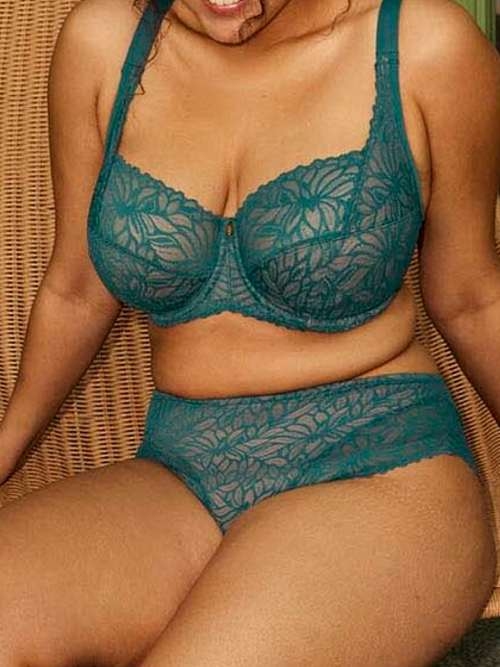 Elomi Carena green brief