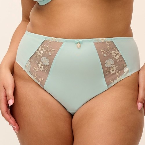 Elomi Lyriana blue high waist brief
