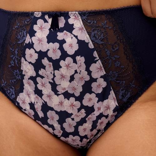 Elomi Morgan blue high waist brief