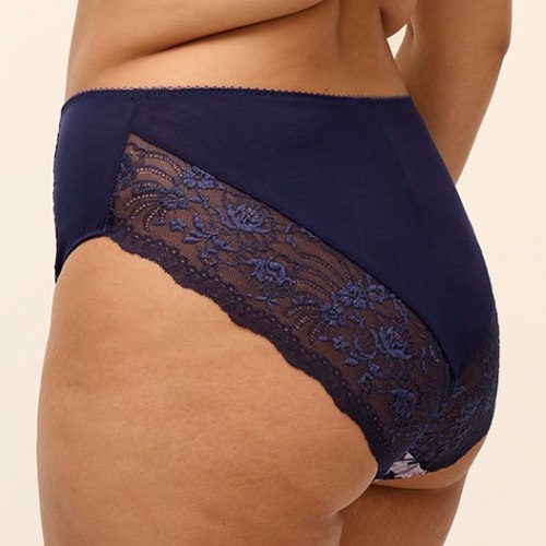 Elomi Morgan blue high waist brief