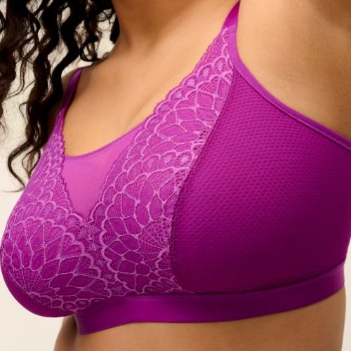Elomi Tiernie fuchsia wireless bra