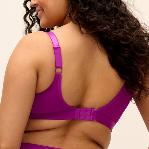 Elomi Tiernie fuchsia wireless bra