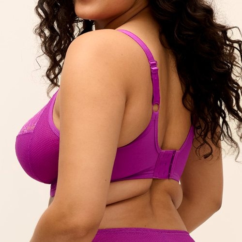 Elomi Tiernie fuchsia non-padded bra