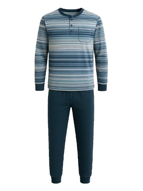 Charlie Choe Men navy blue pajama