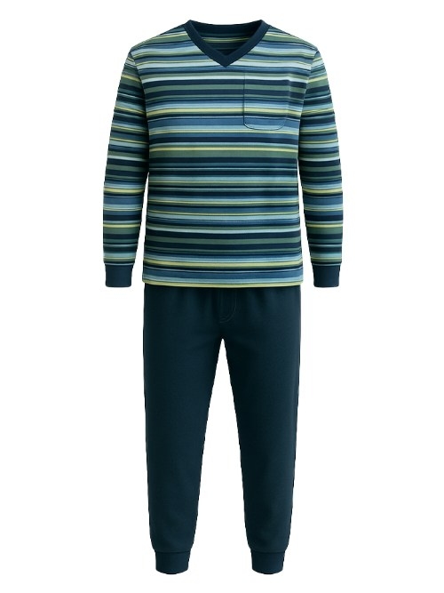 Charlie Choe Men navy blue pajama