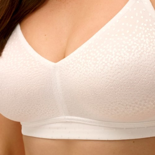 Wacoal Lingerie Back Appeal white wireless bra