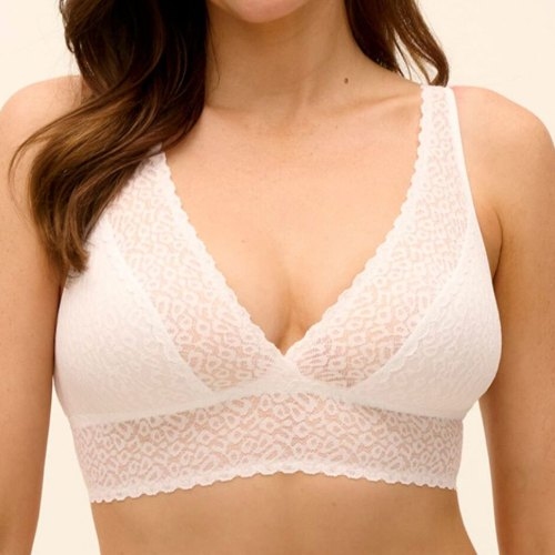 Wacoal Lingerie High Bar white non-padded bra