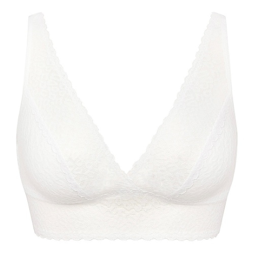 Wacoal Lingerie High Bar white non-padded bra