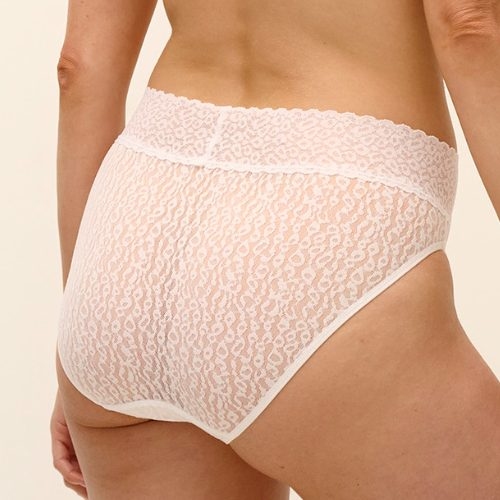 Wacoal Lingerie High Bar white high waist brief