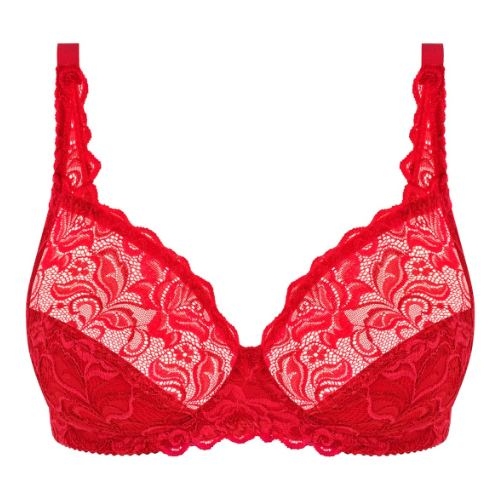 Wacoal Lingerie B-smooth red wireless bra