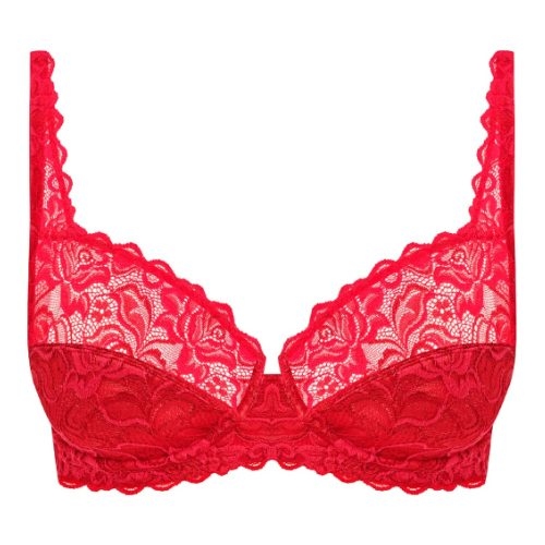 Wacoal Lingerie B-smooth red non-padded bra