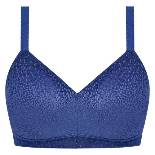 Wacoal Lingerie Back Appeal cobalt wireless bra