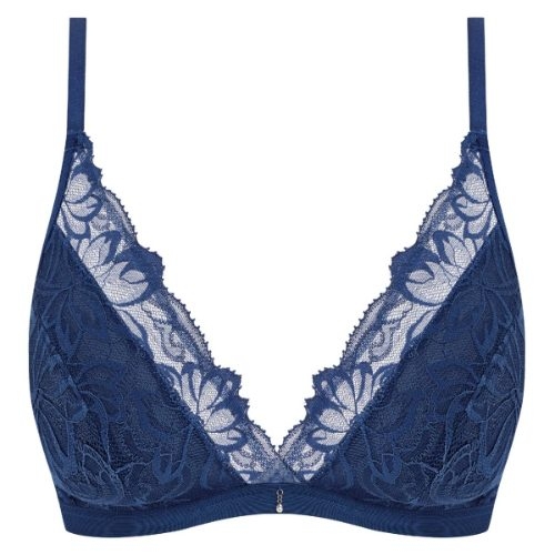 Wacoal Lingerie Abellia navy blue wireless bra