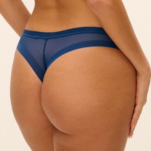 Wacoal Lingerie Abellia navy blue thong