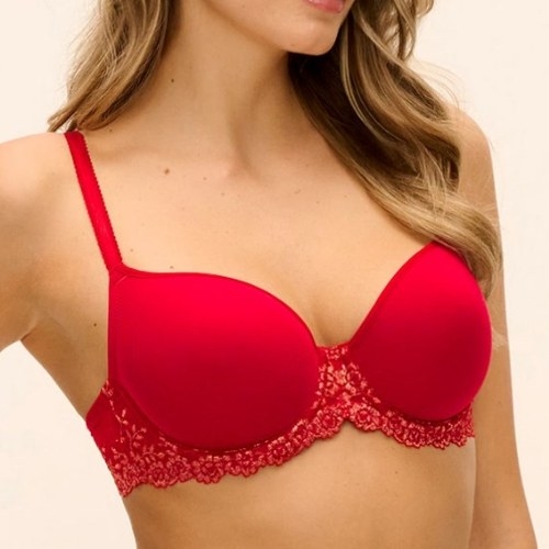 Wacoal Lingerie Embrace Lace red/pink padded bra