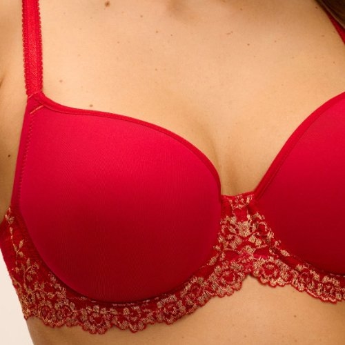 Wacoal Lingerie Embrace Lace red/pink padded bra