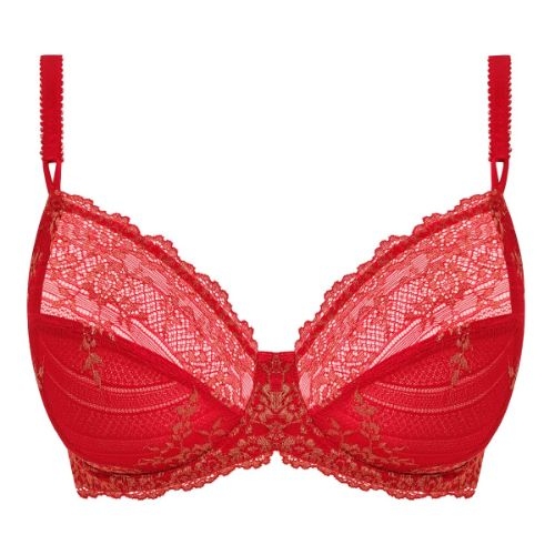 Wacoal Lingerie Embrace Lace grandalia red/rose gold non-padded bra
