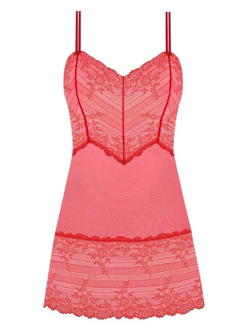Wacoal Lingerie Embrace Lace red/pink slipdress