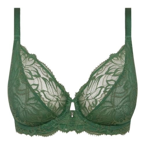 Wacoal Lingerie Abellia forest green padded bra