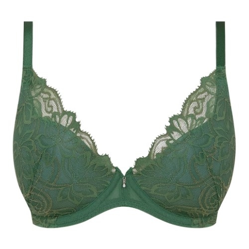 Wacoal Lingerie Abellia forest green padded bra