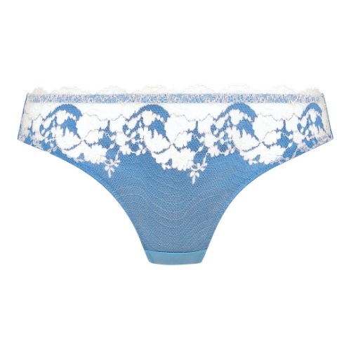Wacoal Lingerie Modern Affair blue drift/crystal gray brief