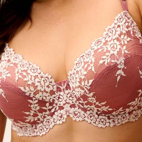 Wacoal Lingerie Embrace Lace deco rose/snow white non-padded bra