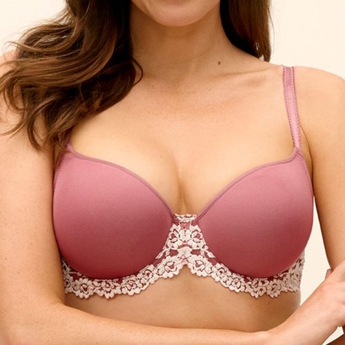 Wacoal Lingerie Embrace Lace deco rose/snow white padded bra