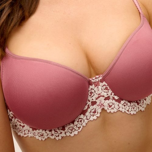 Wacoal Lingerie Embrace Lace deco rose/snow white padded bra