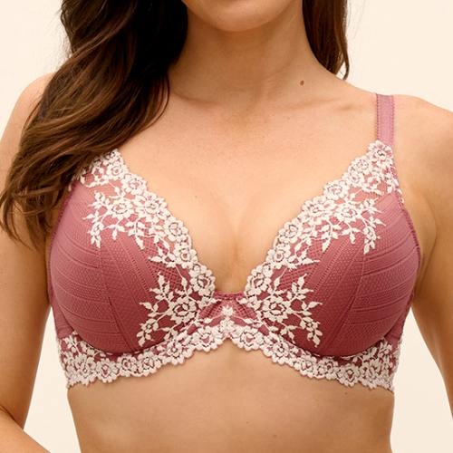 Wacoal Lingerie Embrace Lace deco rose/snow white padded bra