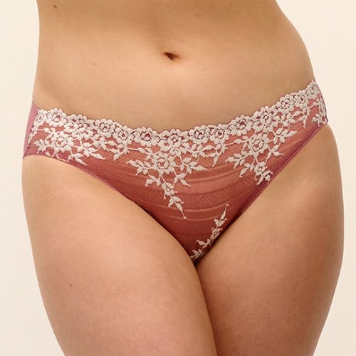 Wacoal Lingerie Embrace Lace deco rose/snow white brief