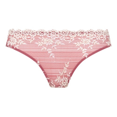 Wacoal Lingerie Embrace Lace deco rose/snow white brief